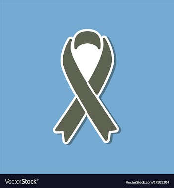 Paper sticker on stylish background of gays hiv vector image