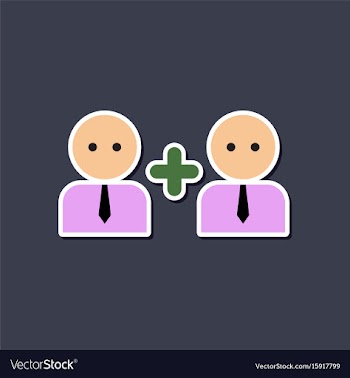 Paper sticker on stylish background of gays love vector image