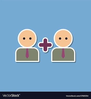 Paper sticker on stylish background of gays love vector image