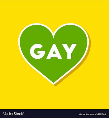Paper sticker on stylish background of gays vector image
