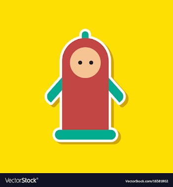 Paper sticker on stylish background of gays vector image