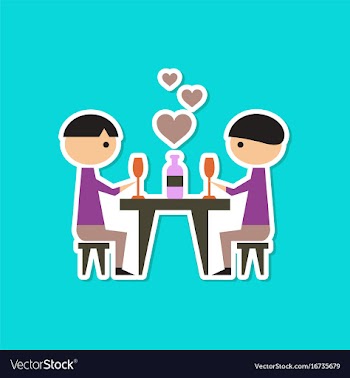 Paper sticker on stylish background of gays vector image