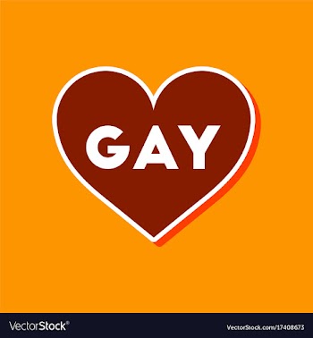 Paper sticker on stylish background of gays vector image