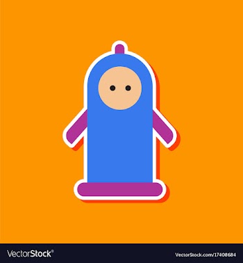 Paper sticker on stylish background of gays vector image