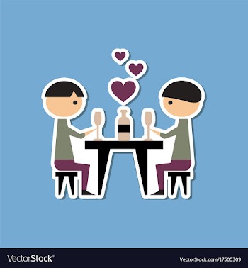 Paper sticker on stylish background of gays vector image