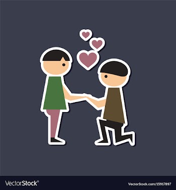 Paper sticker on stylish background of homosexual vector image