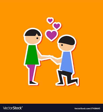 Paper sticker on stylish background of homosexual vector image