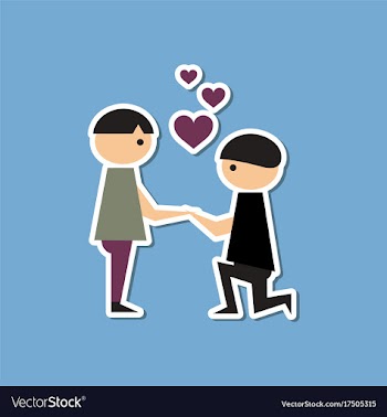 Paper sticker on stylish background of homosexual vector image