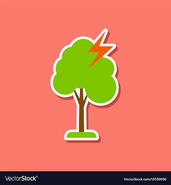 Paper sticker on stylish background of lightning vector image