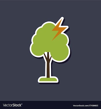 Paper sticker on stylish background of lightning vector image