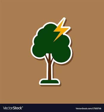 Paper sticker on stylish background of lightning vector image