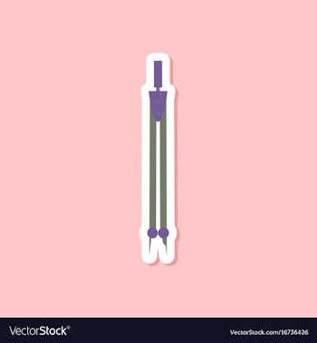 Paper sticker on stylish background of math vector image
