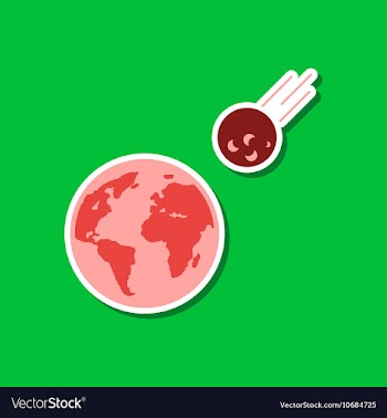 Paper sticker on stylish background of nature vector image