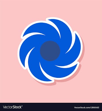 Paper sticker on stylish background of nature vector image