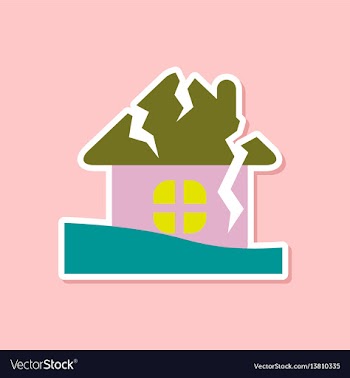Paper sticker on stylish background of nature vector image
