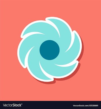 Paper sticker on stylish background of nature vector image