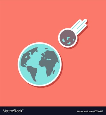 Paper sticker on stylish background of nature vector image