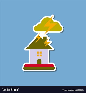 Paper sticker on stylish background of nature vector image