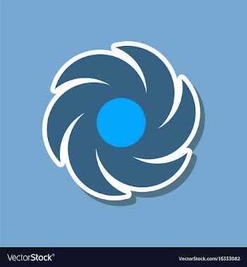 Paper sticker on stylish background of nature vector image