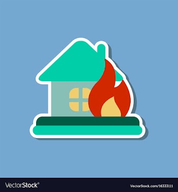 Paper sticker on stylish background of nature vector image