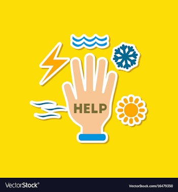 Paper sticker on stylish background of nature vector image