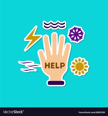 Paper sticker on stylish background of nature vector image