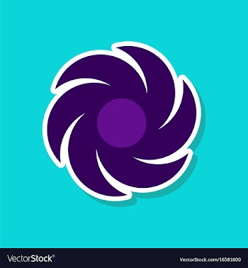 Paper sticker on stylish background of nature vector image
