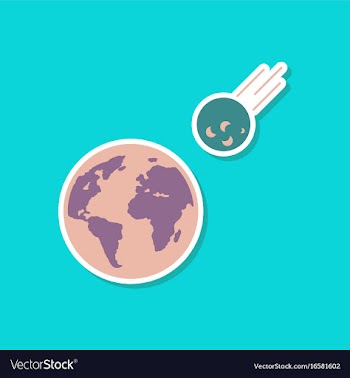 Paper sticker on stylish background of nature vector image
