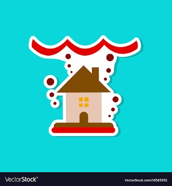 Paper sticker on stylish background of nature vector image