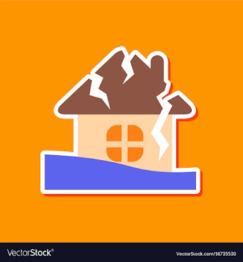 Paper sticker on stylish background of nature vector image