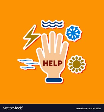 Paper sticker on stylish background of nature vector image