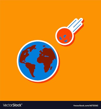 Paper sticker on stylish background of nature vector image