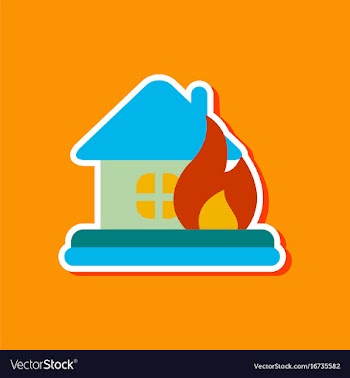 Paper sticker on stylish background of nature vector image