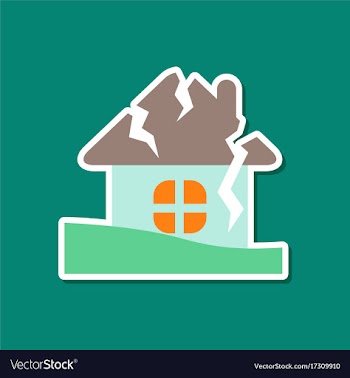 Paper sticker on stylish background of nature vector image