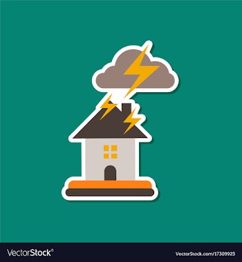 Paper sticker on stylish background of nature vector image
