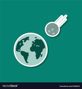 Paper sticker on stylish background of nature vector image