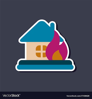 Paper sticker on stylish background of nature vector image