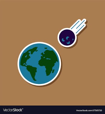 Paper sticker on stylish background of nature vector image