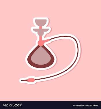 Paper sticker on stylish background of smoke vector image