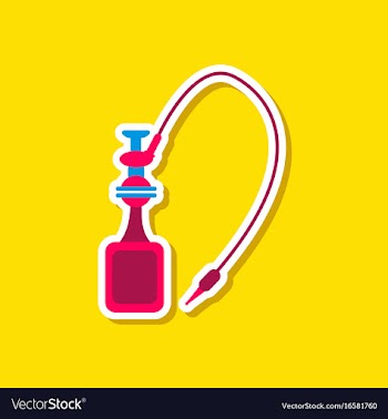 Paper sticker on stylish background of smoke vector image