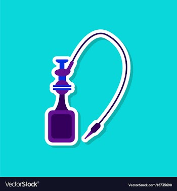 Paper sticker on stylish background of smoke vector image