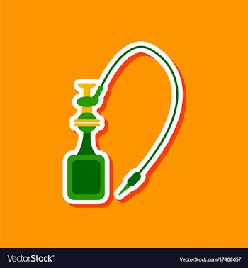 Paper sticker on stylish background of smoke vector image