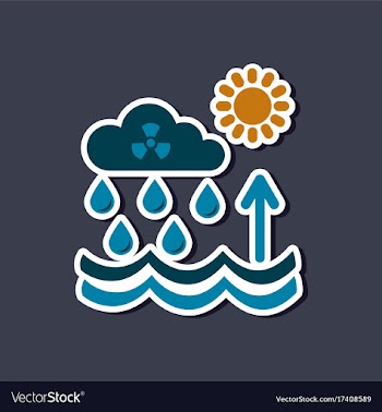 Paper sticker on stylish background of vector image