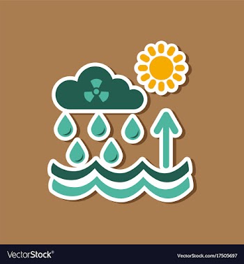Paper sticker on stylish background of vector image