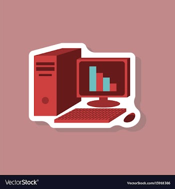 Paper sticker on stylish background office vector image
