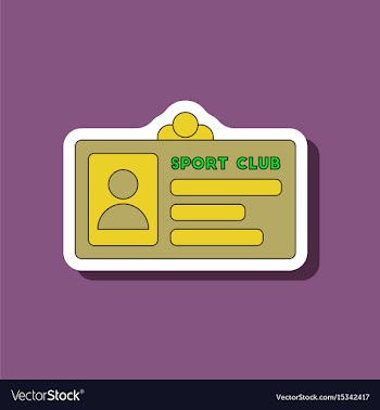 Paper sticker on stylish background personal card vector image
