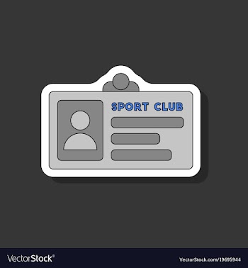 Paper sticker on stylish background personal card vector image