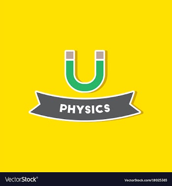Paper sticker on stylish background physics lesson vector image