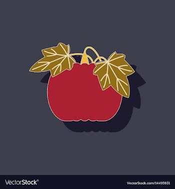 Paper sticker on stylish background plant vector image