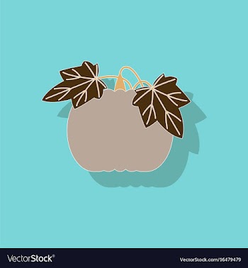 Paper sticker on stylish background plant vector image